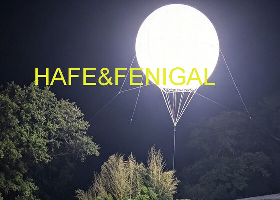 Mond EN 3.5m LED 800W aufblasbare Ballonleuchte mit anpassbarem PVC-Hülle für Veranstaltungsbeleuchtung