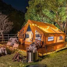 Inflatable Air Tent with Waterproof 3000mm PU Coating for Quick Setup in 10 Minutes and Durable Oxford Fabric