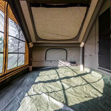 Quick Setup Inflatable Air Tent with Waterproof Floor and Reinforced A-Frame for Outdoor Camping