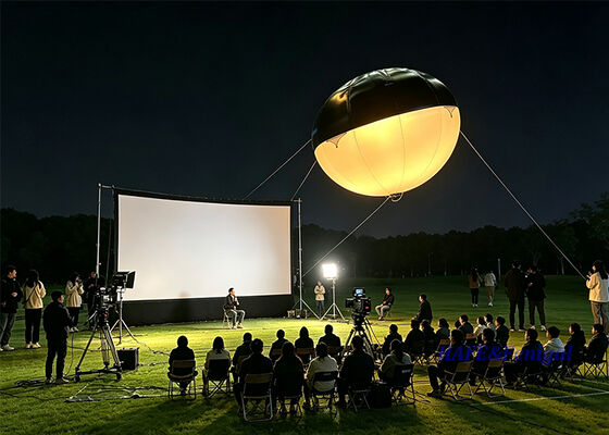 1800W LED Helium Balloon Light mit CRI über 95 und Flicker kostenlos für Film und Studio Produktion