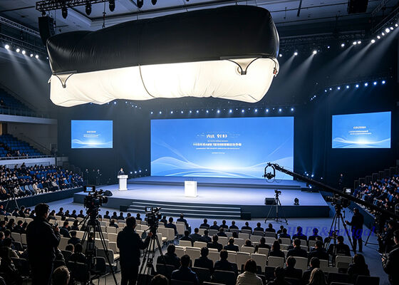 1400W Flutlicht-LED-Ballonleuchte mit einstellbarer Farbtemperatur und CRI 96-99 für Filmstudios