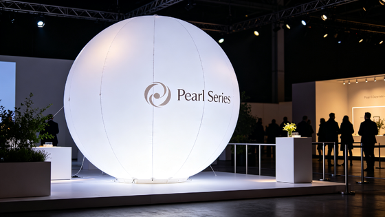 Pearl Serie LED-Ballonleuchte mit 60.000 lm blendfreier Beleuchtung und DC-Batteriekompatibilität