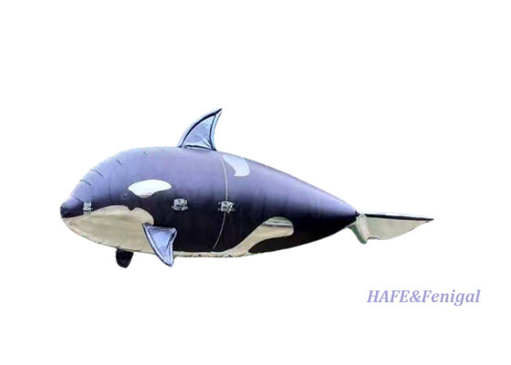 Fernsteuerbare Orca-Heliumluftschiff mit Gyrostabilisierter Flugsteuerung und leichtem PP + PA Aluminiumfilm