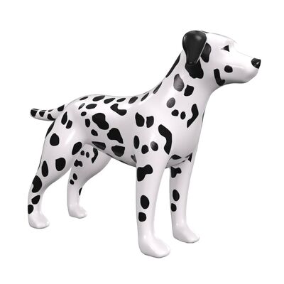 Maßgeschneiderte PVC-aufblasbare Hundereplik und aufblasbares Hundemodell für Haustiergeschäft-Displays