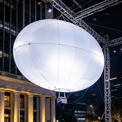 4,8kW dimmbare elliptische Folienbeleuchtung Ballon LED-Ballonlicht für architektonische Beleuchtung