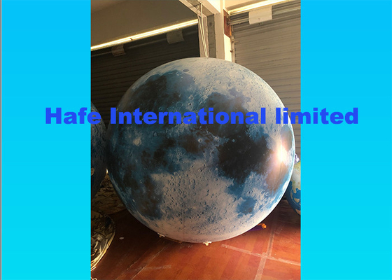 Attractive Reusable Inflatable Advertising Balloon Helium Moon Balloon For Festival