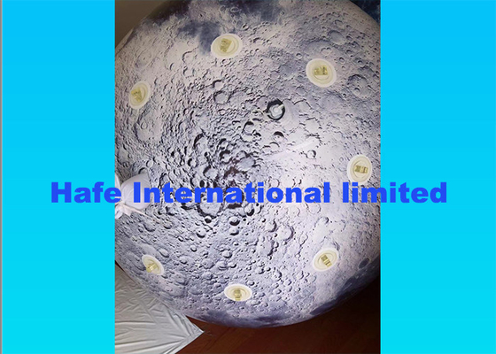 Attractive Reusable Inflatable Advertising Balloon Helium Moon Balloon For Festival