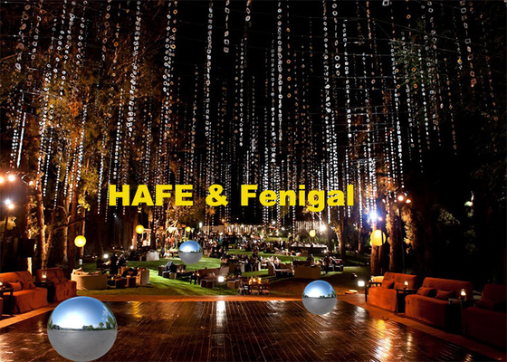 Mall Stage Decorataion 1.5m 2m 3m Inflatable Mirror Balloon
